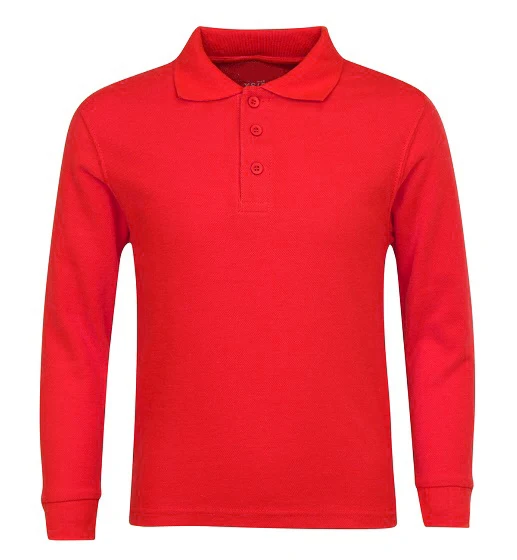 Long Sleeve Polo Shirt (Unisex)