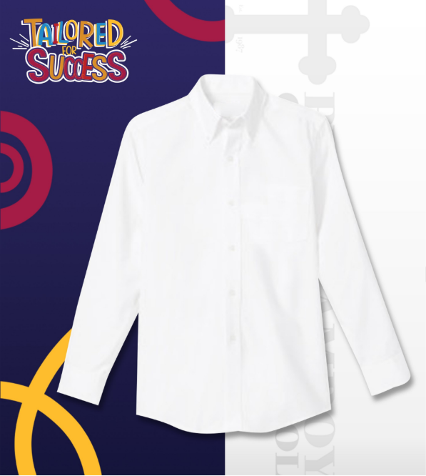 Long Sleeve Oxford Blouse